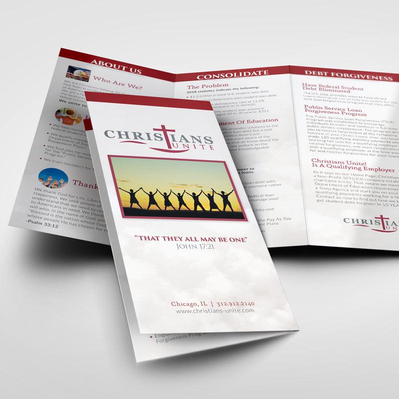 Gloss Text Brochures - KOJOPRINT